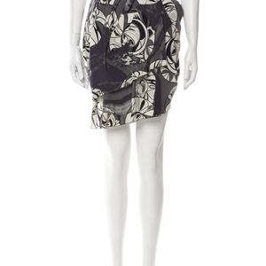 Emilio Pucci Silk Mini Skirt